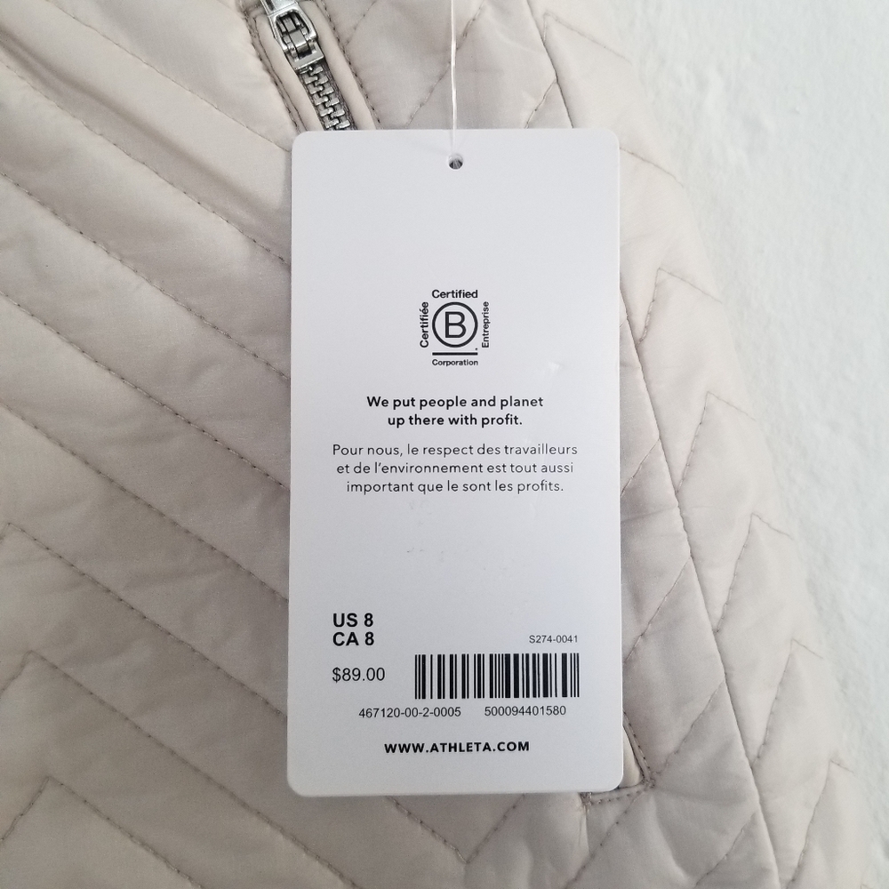 Athleta Apress Ski Short Size 8 - Picture 8 of 10